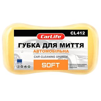 Губка для мойки авто Soft CARLIFE