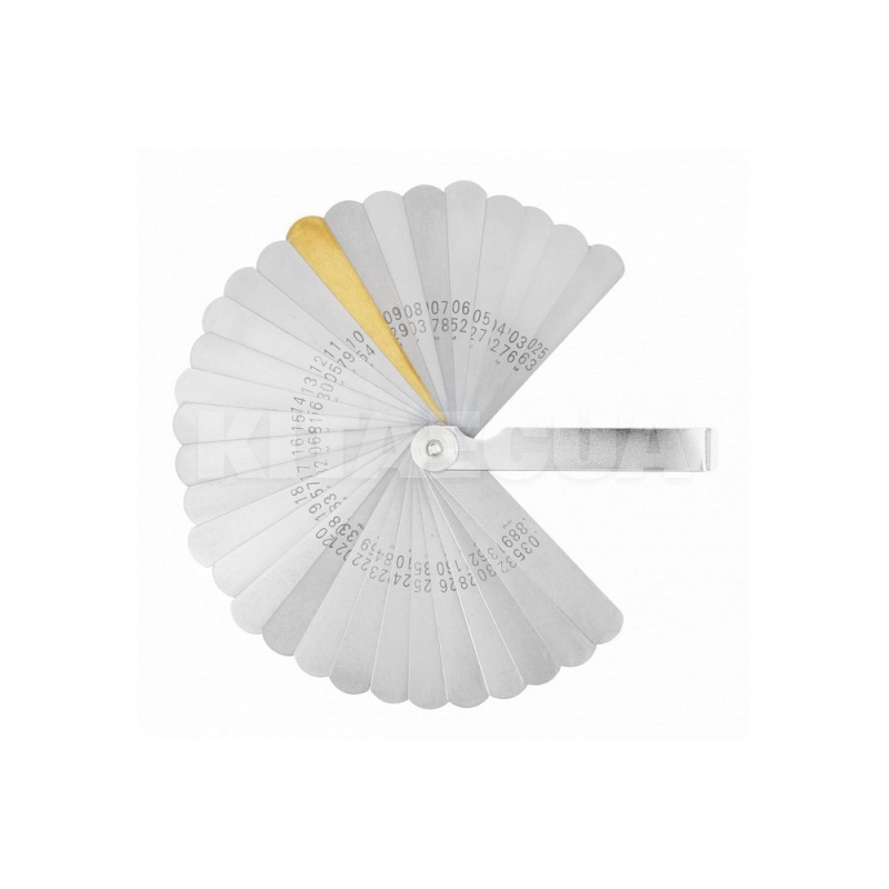 Комплект щупів вимірювання зазорів (31 шт.) HOGERT (HT8G331)