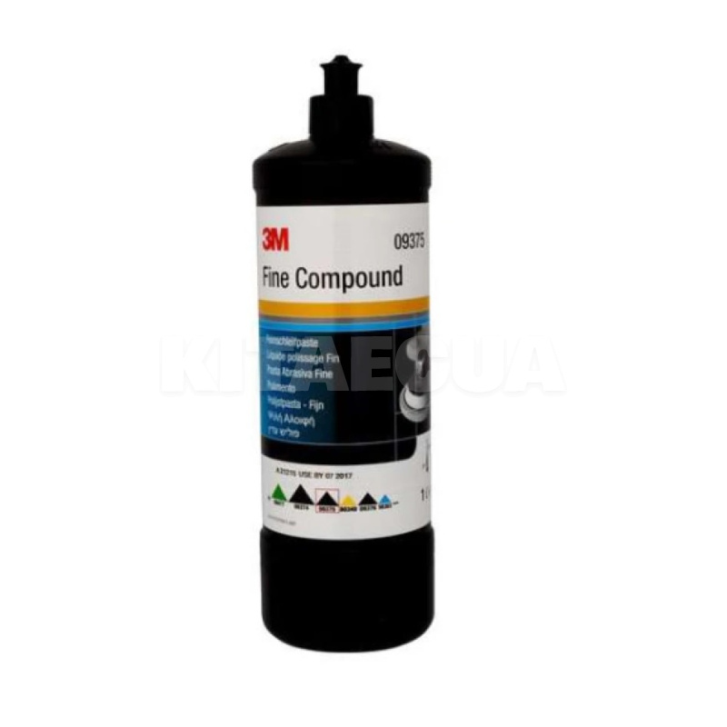 Полировочная паста абразивная 1л Fine Compound 3M (09375 СП)