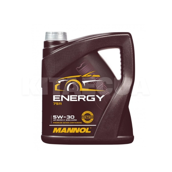 Масло моторне синтетичне 4л 5W-30 Energy Mannol (MN7511-4)