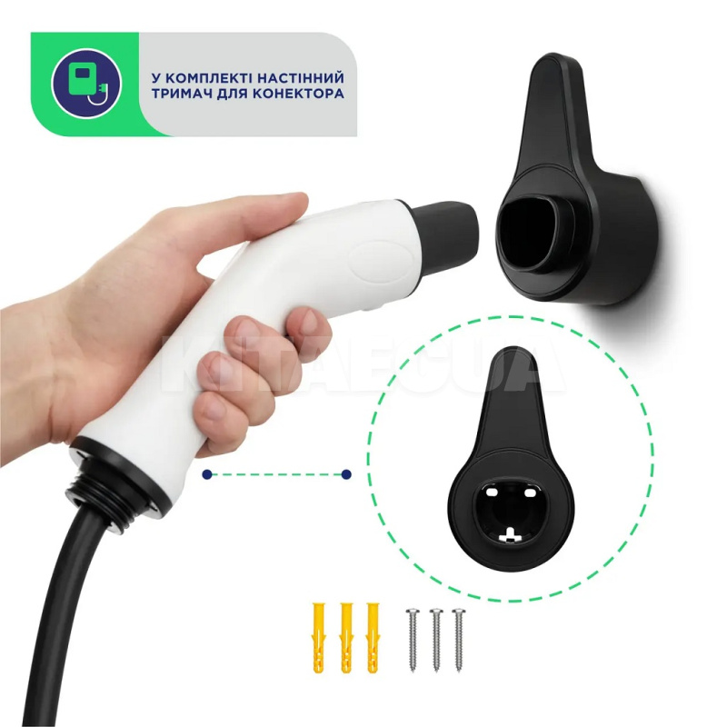 Зарядка для електромобіля Type Tesla 9.2 кВт 40А 1-фаза WALL WiFi UACHARGER (CHC-WLWF220941-23-9) - 7