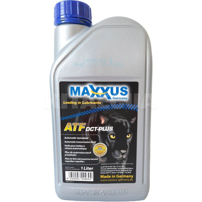 Олія трансмісійна синтетична 1л ATF-DCT PLUS Maxxus (ATF-DCT-001)