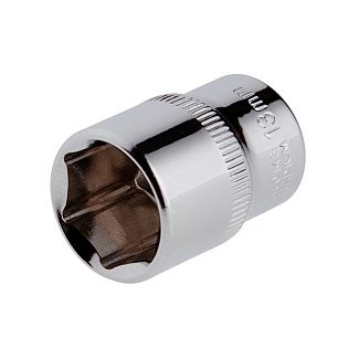 Головка торцевая 6-гранная 13мм 1/4" Cr-V Intertool