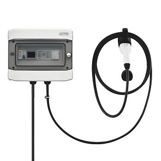 Зарядка для электромобиля 9.2 кВт 40А 1-фаза GB/T AC (китайское авто) 7м WALL RFID UACHARGER