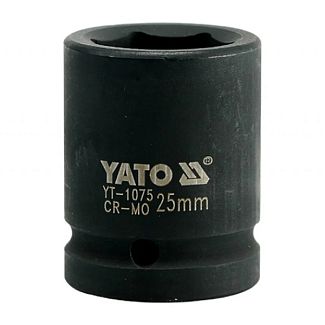 Головка торцевая ударная 6-гранная 25 мм 3/4" 50 мм YATO