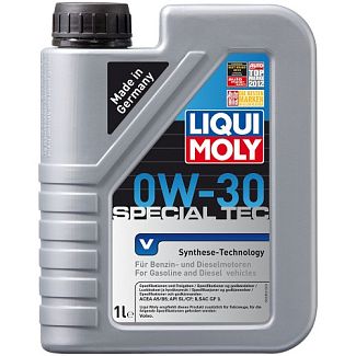 Масло моторное синтетическое 1л 0W-30 Special TEC V LIQUI MOLY