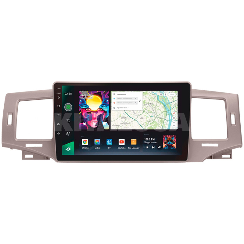 Штатная магнитола PRO 9464 4+64 Gb 9" Toyota Corolla 9 E120 2004-2006 SIGMA4car (39942)