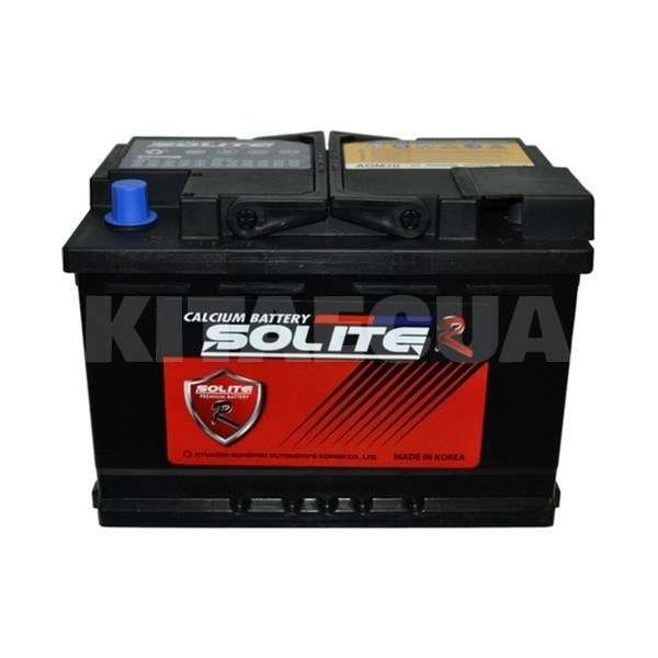 Акумулятор автомобільний 70Ач 760А "+" праворуч SOLITE R (AGM70)