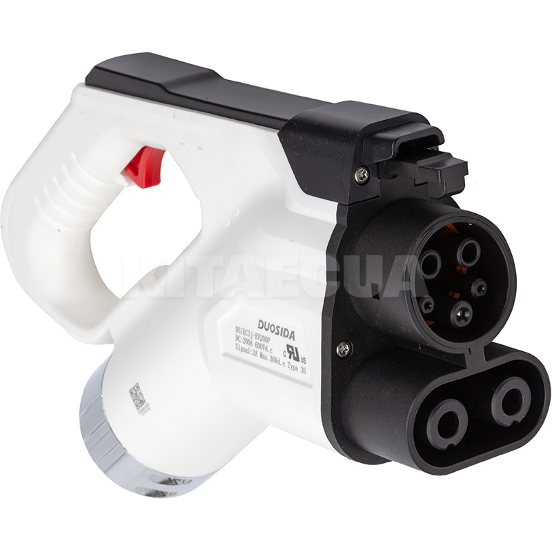 Коннектор для зарядки электромобиля 200А 90 кВт CCS Combo 1 трехфазный Duosida (EV200474)