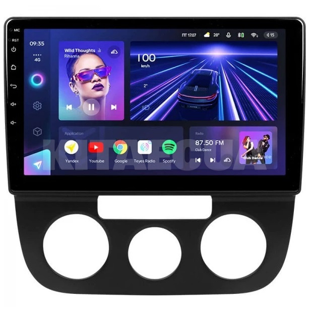 Штатная магнитола CC3L 4+64 Gb 10" Volkswagen Jetta 5 2005-2010 (F1) Teyes (52381)