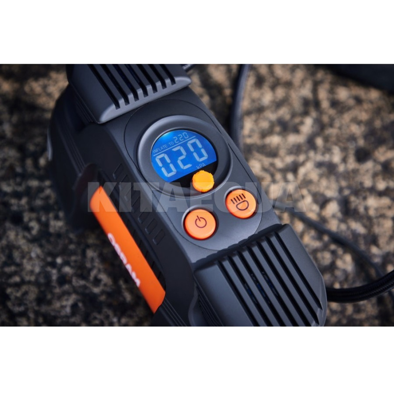 Компрессор автомобильный двухпоршневой 12V 5.43Атм 43л/мин Osram (OTI830) - 5
