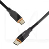 Кабель Type-C Type-C 60W 1м Jelly Silicone чорний PROOVE (492010001)