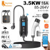 Зарядка для электромобиля Type 2 3.7 Квт 16А 1-фаза Flying Cat Wi-ff FEYREE (FY3.5-16-1PH-TP2-F9-C5)