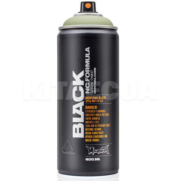 Фарба декоративна нітро-комбі 400мл 6430 "резеда" оливкова матова Black MONTANA (321511-MONTANA)
