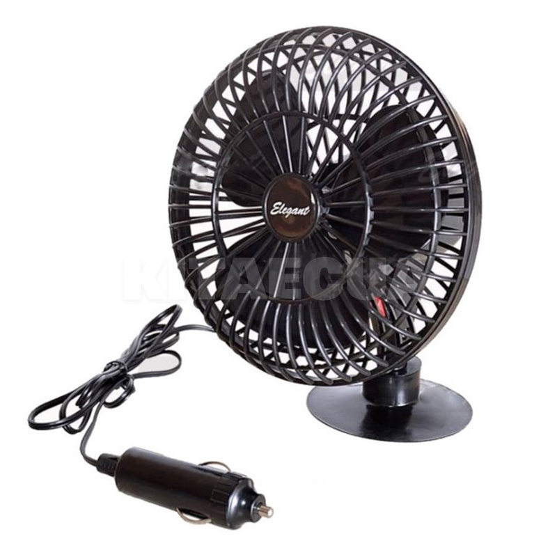 Вентилятор в машину EL 101 540 5" 12V поворотный ELEGANT (104774)
