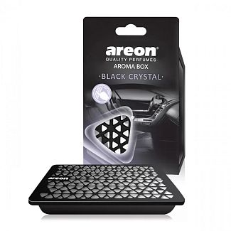 Ароматизатор "чёрный кристалл" 74г Aroma Box Black Crystal AREON