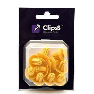 Клипса-держатель обшивки и двери Land Rover / Ford / GM (компл 10 шт) Clipss