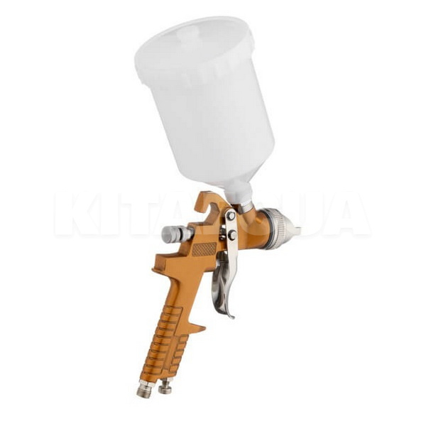 Краскопульт пневматический HVLP 1.5мм 3 бар бачок 600мл Intertool (PT-0110-INTERTOOL) - 2