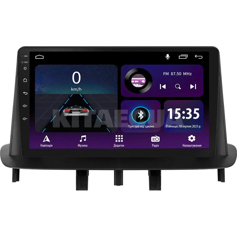 Штатна магнітола E9232 2+32 Gb 9" Renault Megane 3 2008-2014 SIGMA4car (42116)