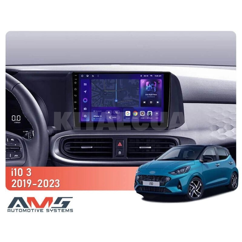 Штатная магнитола MOSS M3 4+32 ГБ 9" Hyundai i10 3 2019-2023 AMS (49988) - 2