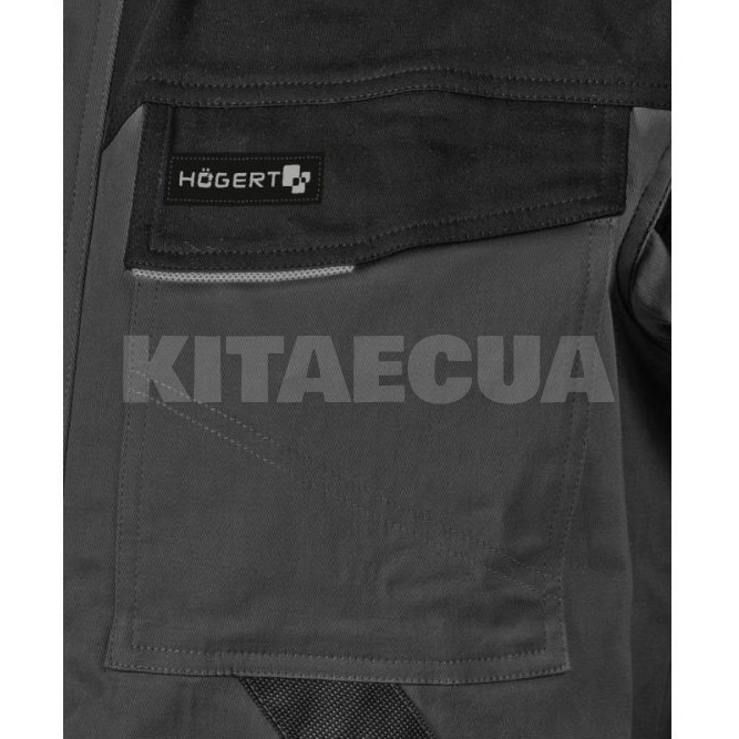Куртка робоча S темно-сіра HOGERT (HT5K284-S) - 6