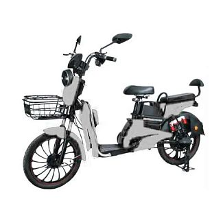 Велоскутер аккумуляторный CLEO 50 км 800 Вт серый+ аккумулятор 60В 12Ач FORTE