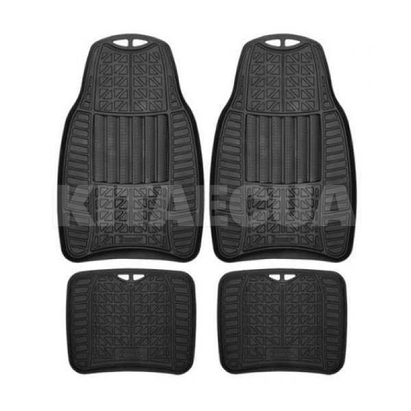 Гумові килимки в салон універсальні 4шт Michelin (W949B)
