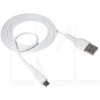 Кабель USB - microUSB 2.1А NB212 1м белый XO (XO-NB212m-WH)