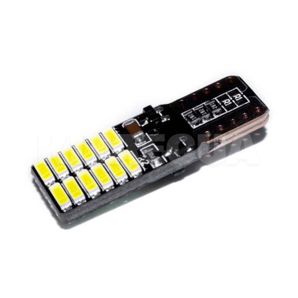 LED лампа для авто W2.1x9.5d W5W 6000K AllLight (T10-24-4014-W-AllLight) - 2