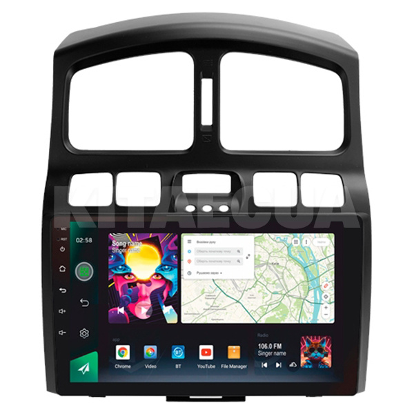 Штатна магнітола PRO 9464 4+64 Gb 9" JAC S1 (Rein) 1 2007-2013 SIGMA4car (39664)
