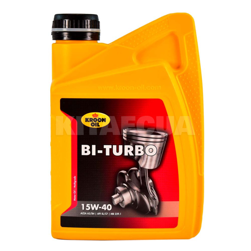 Масло моторное минеральное 1л 15W-40 BI-TURBO KROON OIL (KL 00215)