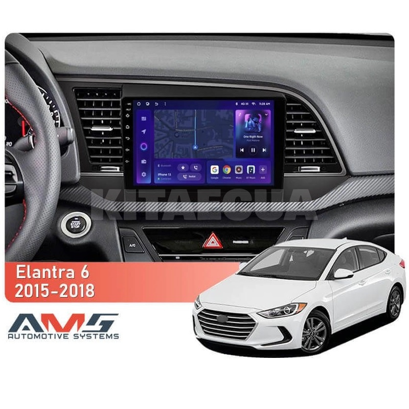 Штатная магнитола MOSS M3 4+32 ГБ 9" Hyundai Elantra 6 2015-2018 (A) AMS (49978) - 4