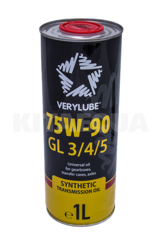 Масло трансмиссионное синтетическое 1л 75W-90 Verylube (XВ 20177) - 2