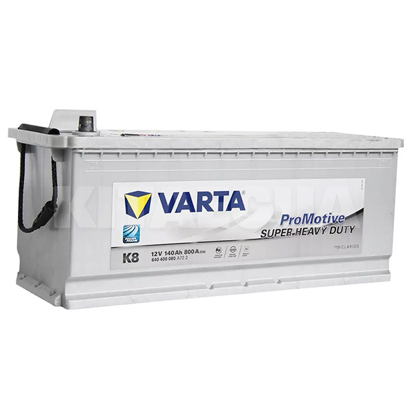 Аккумулятор автомобильный Promotive Blue (K8) 140Ач 800А "+" слева VARTA (640 400 080)