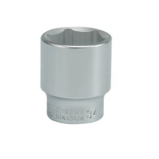 Головка торцевая 6-гранная 34 мм 3/4" 55 мм YATO