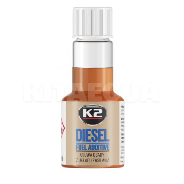 Очисник дизельних форсунок двигунів 50мл Diesel K2 (ET3122) - 2