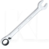 Ключ рожково-накидной 17 мм х 225 мм с трещоткой и переключателем реверса TOPTUL (TP ABAF1717)