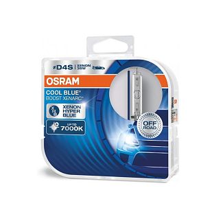 Ксеноновая лампа D4S 35W 85V (P32D-5) 2шт. Cool Blue Boost Osram