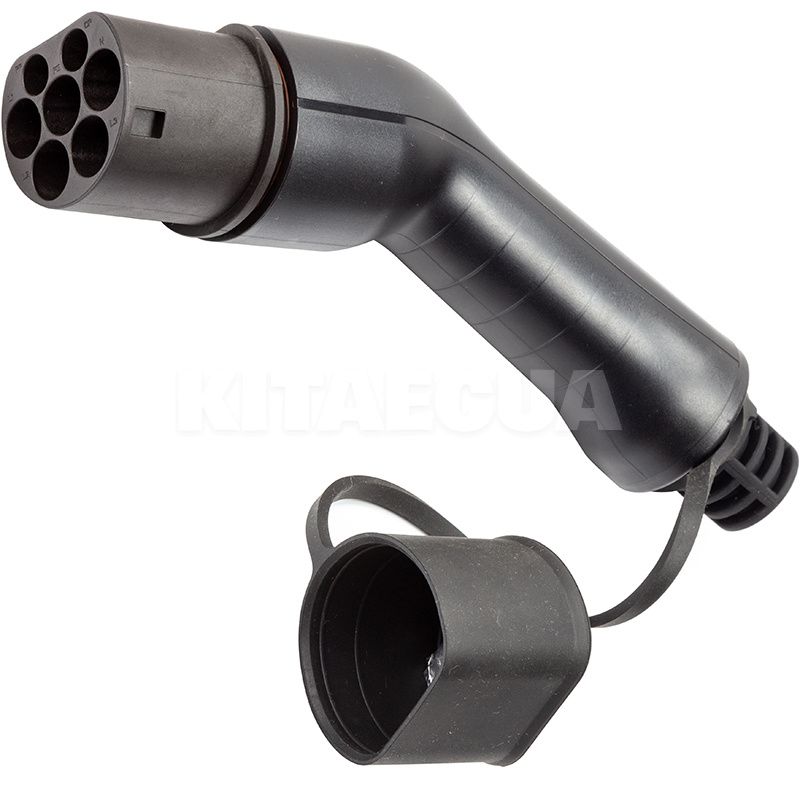 Коннектор для зарядки электромобиля 32A 7.4 кВт Type 2 (Mennekes) Male HiSmart (EV200061)