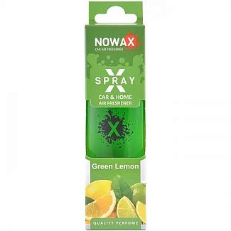 Ароматизатор "зелений лимон" 50мл X Spray Green lemon NOWAX