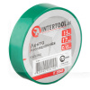 Ізолента 15м х 17мм IT-0041 зелена Intertool (181531)