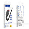 Кабель USB Lightning 2.4A X59 1м чорний HOCO (6931474744869)