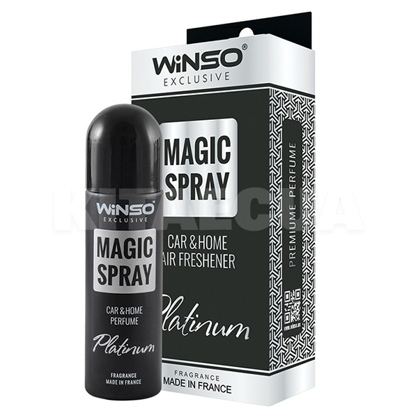 Ароматизатор "платина" 30мл Exclusive Magic Spray Platinum Winso (531820)