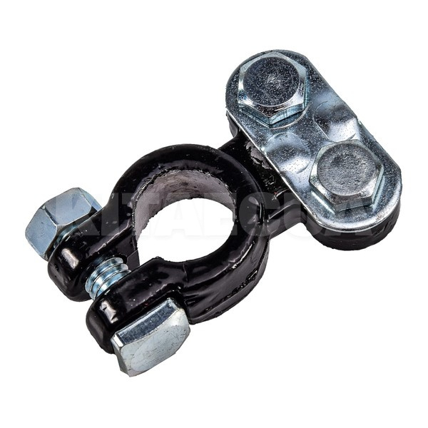 Клема акумуляторна (-) свинцева з притискною планкою Дорожня карта (DK-TL112N)