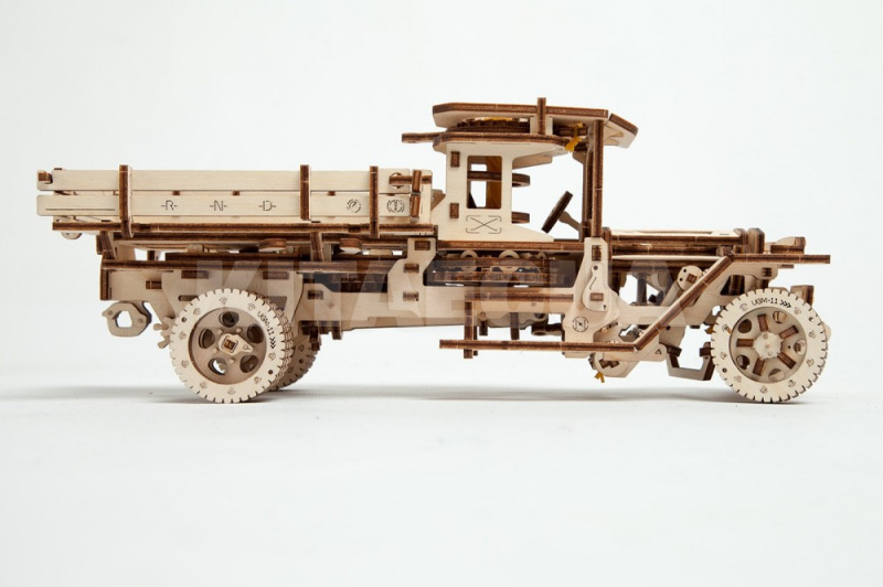 Механічна модель 3D пазл "Вантажівка UGM-11" UGEARS (70015) - 2