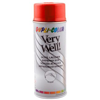 Фарба-емаль універсальна 400мл Ral 2002 яскраво-жовтогаряча Very Well Dupli Color