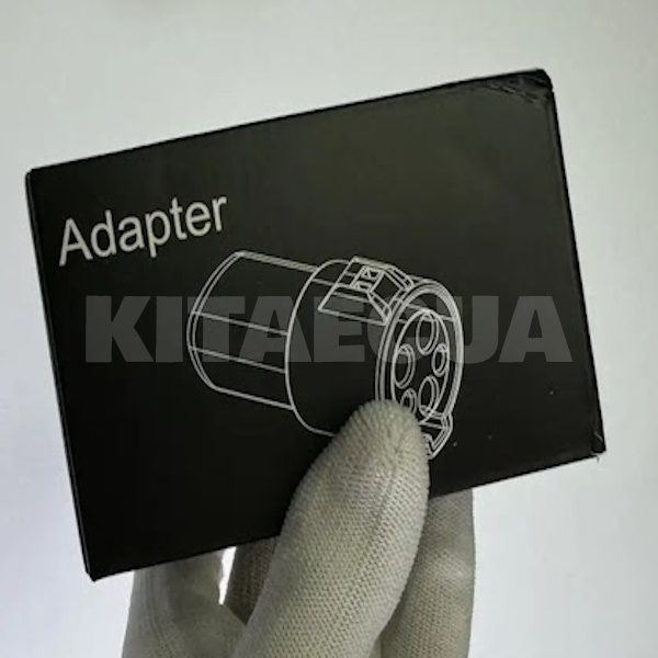 Переходник 7.4 кВт 32А 1-фаза Type 1 (станция) - Type Tesla (американское авто) GUWIEYG (P-T1TS) - 7