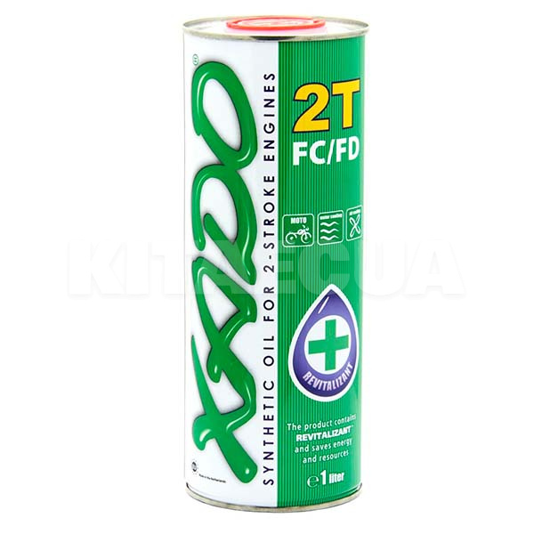 Масло моторное cинтетическое 1л Atomic Oil FC/FD 2-х тактное XADO (XA 20199)