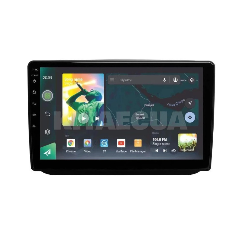 Штатна магнітола X10232 2+32 Gb 10" Skoda Fabia 2 2007-2014 SIGMA4car (34185) - 2