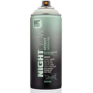 Фарба декоративна фосфоресцентна 400мл NG1000 зелена матова Night Glow MONTANA